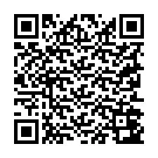 QR код за телефонен номер +19252043848