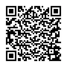 QR-code voor telefoonnummer +19252043850