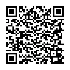 Kod QR dla numeru telefonu +19252043852