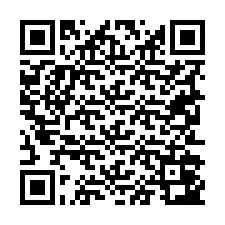 QR-koodi puhelinnumerolle +19252043863