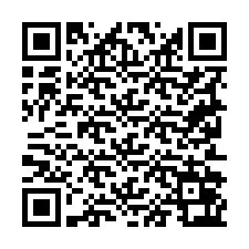 QR-koodi puhelinnumerolle +19252063419