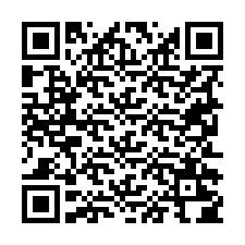 Codice QR per il numero di telefono +19252204563