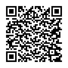 Código QR para número de telefone +19252207253