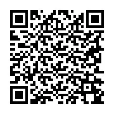 Código QR para número de telefone +19252244012