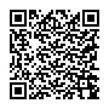 QR-koodi puhelinnumerolle +19252244854