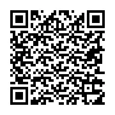 QR-koodi puhelinnumerolle +19252315817