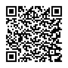 QR-koodi puhelinnumerolle +19252316270