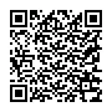 Código QR para número de teléfono +19252334501