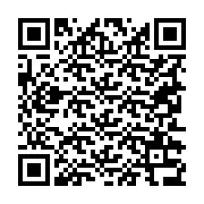 QR-koodi puhelinnumerolle +19252336553