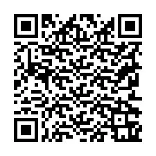 Código QR para número de telefone +19252361201