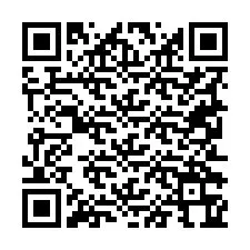 QR-koodi puhelinnumerolle +19252364663