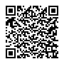 QR kód a telefonszámhoz +19252365195