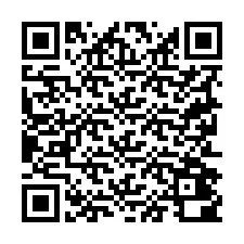 QR код за телефонен номер +19252400368