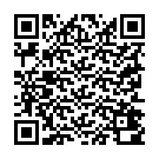 Codice QR per il numero di telefono +19252400918