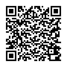 QR-koodi puhelinnumerolle +19252400990