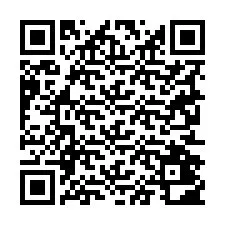 QR kód a telefonszámhoz +19252402782