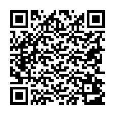 Código QR para número de teléfono +19252403527