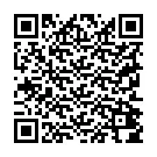 电话号码二维码 +19252404210