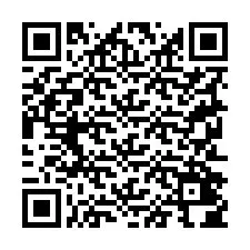 Código QR para número de telefone +19252404670