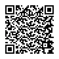 QR код за телефонен номер +19252404872