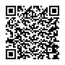 QR-код для номера телефона +19252404954