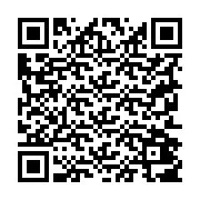 QR код за телефонен номер +19252407310