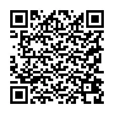 QR-koodi puhelinnumerolle +19252428170