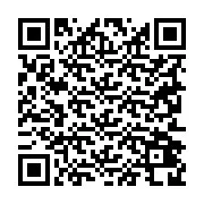 Codice QR per il numero di telefono +19252428312