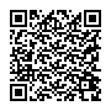 QR kód a telefonszámhoz +19252428360