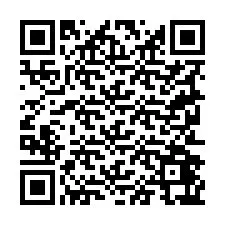 QR Code สำหรับหมายเลขโทรศัพท์ +19252467364