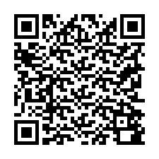 QR kód a telefonszámhoz +19252580291