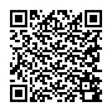 QR kód a telefonszámhoz +19252580532