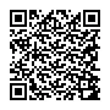 Codice QR per il numero di telefono +19252582272