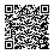 Codice QR per il numero di telefono +19252583997