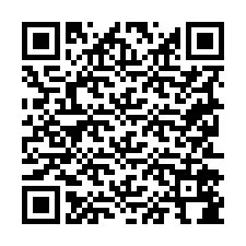 Codice QR per il numero di telefono +19252584879