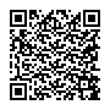 Kod QR dla numeru telefonu +19252585456