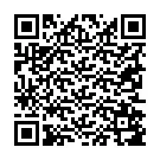 Código QR para número de teléfono +19252587583