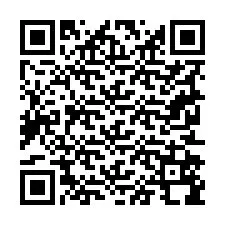 QR kód a telefonszámhoz +19252598085