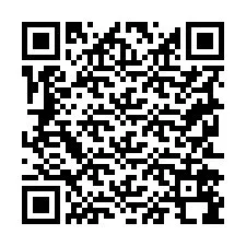 QR-koodi puhelinnumerolle +19252598871