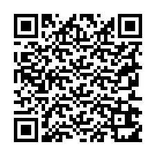 QR-код для номера телефона +19252611000