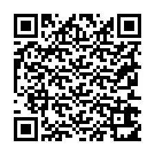 Codice QR per il numero di telefono +19252611801