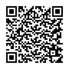 Codice QR per il numero di telefono +19252615520