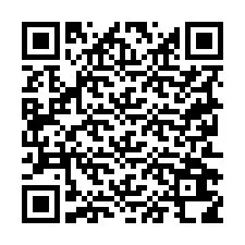 QR kód a telefonszámhoz +19252618358