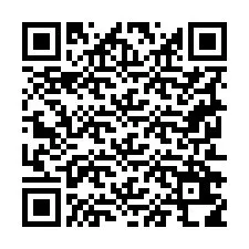 QR kód a telefonszámhoz +19252618655