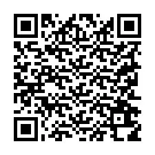 QR kód a telefonszámhoz +19252618778