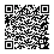 Codice QR per il numero di telefono +19252942865