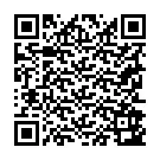 Codice QR per il numero di telefono +19252943965