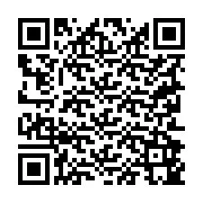 QR kód a telefonszámhoz +19252945258