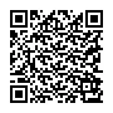 Código QR para número de telefone +19252973620