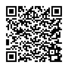 Codice QR per il numero di telefono +19252992581